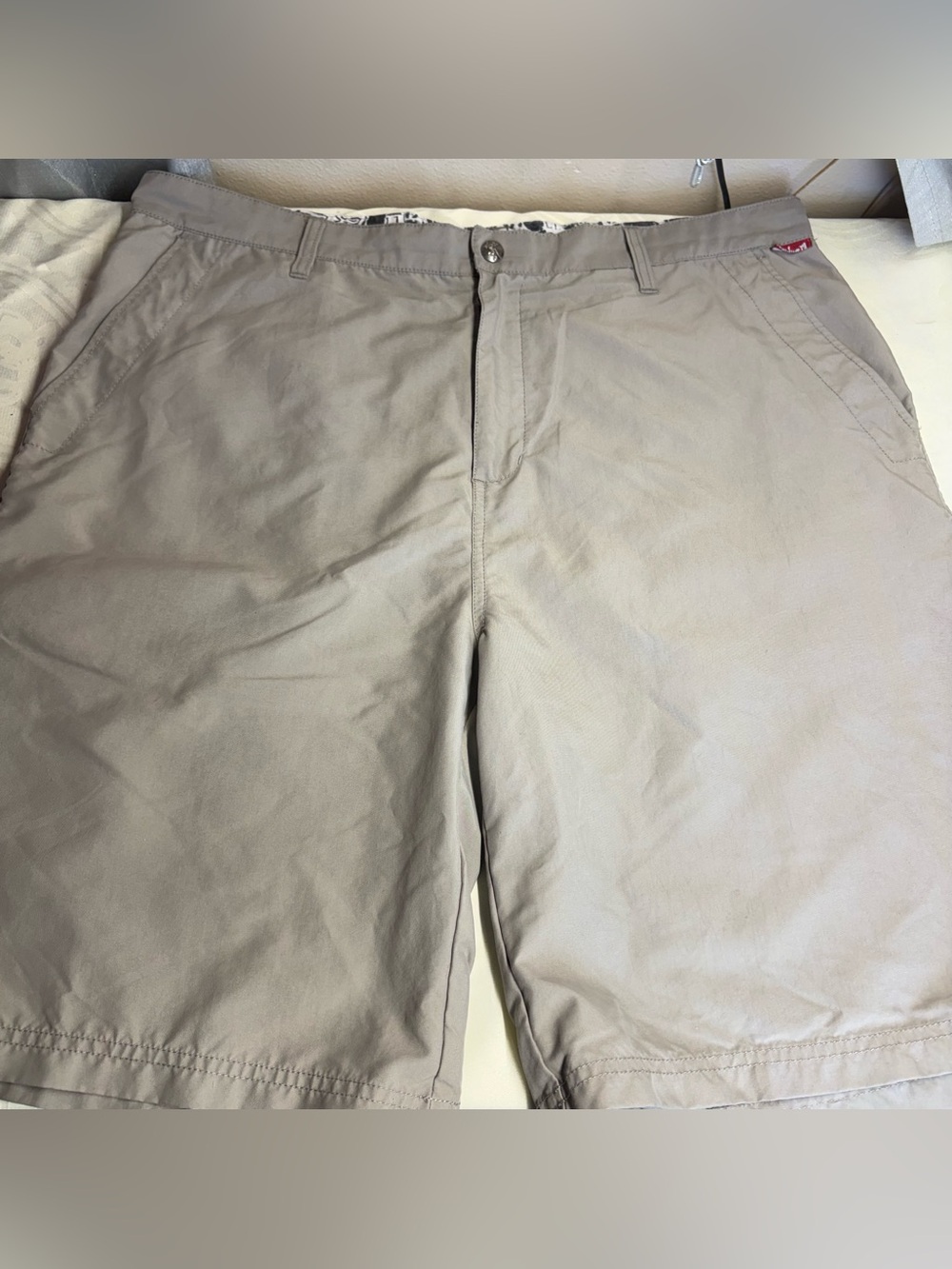 Quiksilver Men's Light Khaki Chino Shorts